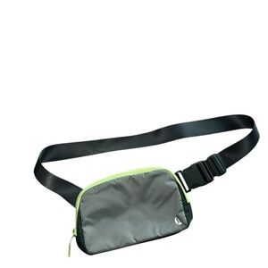 Lululemon Athletica Green and Gray Portable Lightweight Belt Bag
